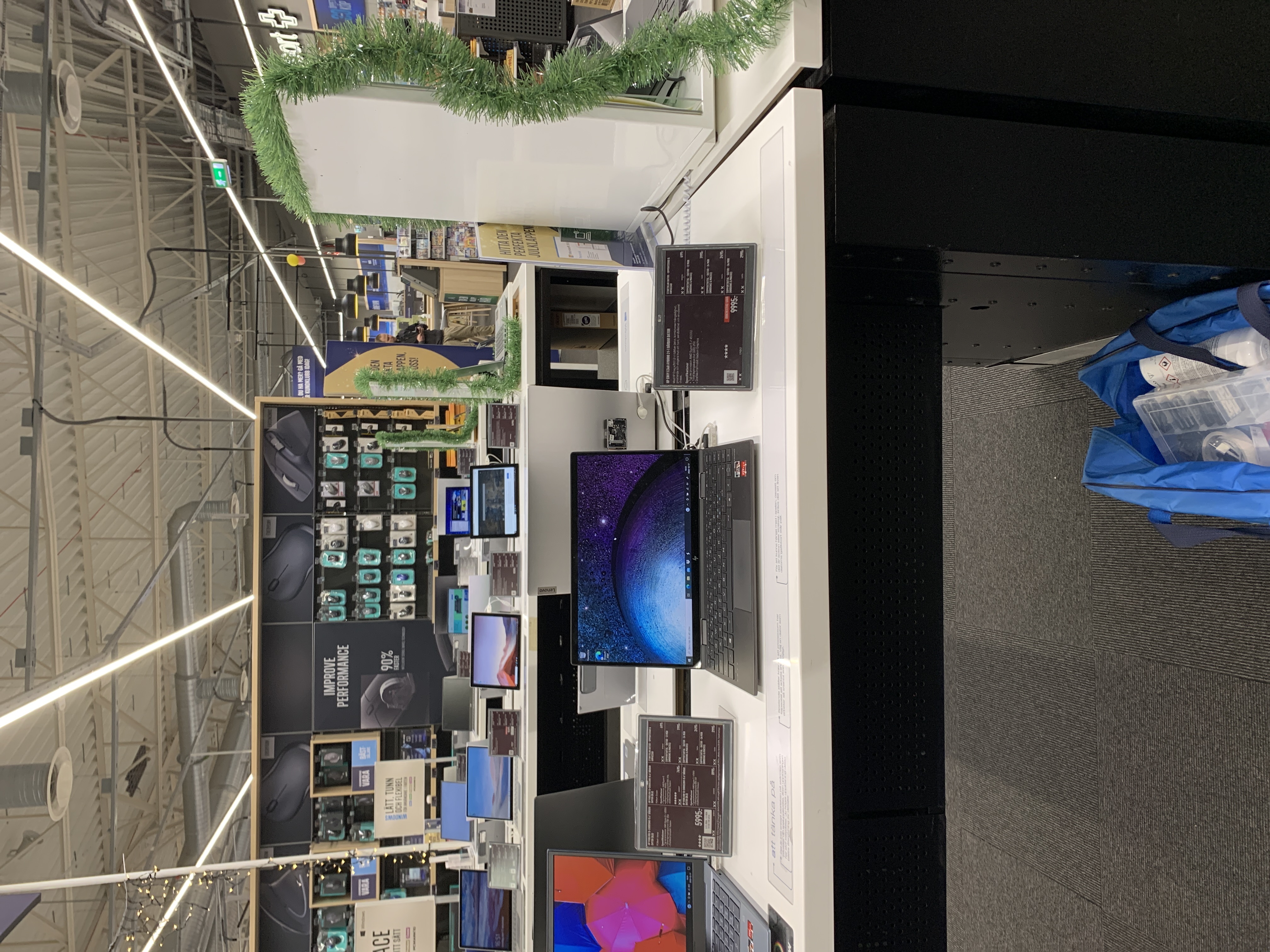 Large electronic stores